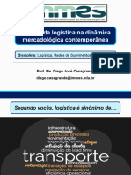 Aula 1 - O Papel Da Logística Na Dinâmica Mercadológica Contemporânea