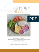 Sandwich: Crochet Pattern