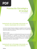 Planeación Estratégica