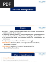 Disaster Management