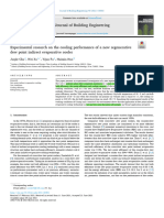 Experimental Research On The Cooling Performance of A New Regenerative Dew Point Indirect Evaporative Cooler