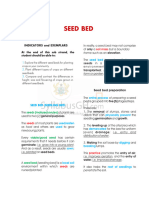 2.0.4 Seed Bed