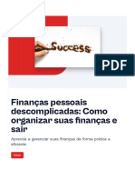 Financas Pessoais Descomplicadas Como Organizar Suas Financas e Sair