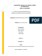 Los Pronosticos Como Elementos de La Planificacion de La Produccion