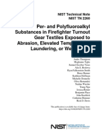 PFAS in New Firefighter Turnout Gear Textiles Exposed To Abrasion, Elevated Temperature, Laundering, or Weathering-NIST 2024 V2