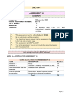 CBC1501 - 2023 - S2 - Assessment 04 - Written