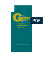 The Gender Guide For Health Communication Programmes