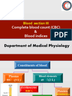 3rd CBC & Blood Indices