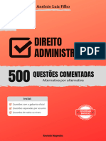 500 Questoes Comentadas de Diteito Administrativo