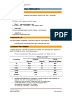 Fiche: L'expression de La Possession