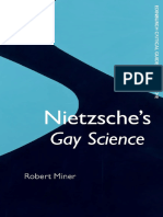 Robert Miner - Nietzsche's Gay Science (Edinburgh Critical Guides To Nietzsche) - Edinburgh University Press (2021)