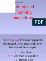 Solving and Graphing Inequalities