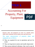 Accounting For Property, Plant, and Equipment