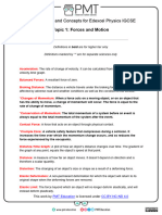 Physics Edexcel Summary