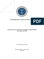 JoseMoreira - A Interpretação Do Conceito Jurídico de Revenda para Efeitos de Isenção de Tributação de IMT