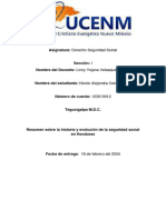 Elabore Un Resumen Sobre La Historia y Evolución de La Seguridad Social en Honduras