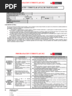 Programación Curricular 1°