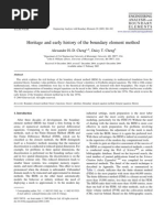 Heritage and Early History of The Boundary Element Method