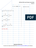 Aldehydes and Ketones - JEE Main 2022 Chapter Wise Questions by MathonGo