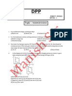 Thermodynamics DPP 1