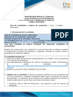 Guia de Actividades y Rúbrica de Evaluación - Unidad 1 - Tarea 2 Analisis Situacional