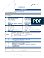 Lista de Utiles 6o Basico 2024 Tradicional