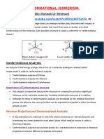 Conformational Isomerism by Muneeb