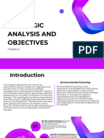 Srategic Management and Objectives - Chapter 2