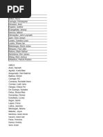 Grade 8 Class List