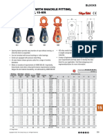 Snatch Block With Shackle Fitting, SINGLE SHEAVE, 15-60t: Blocks