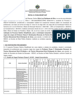 Edital N. 27 2024 SEGEP GCP Abertura Processo Seletivo Simplificado SEDUC 2024 Professor Cuidador Interprete Libras