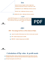 2.1 Lots, Pips, Pip Value and Profit Made Cal., Leverage, Stoploss and Take Profit