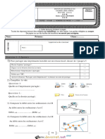 Devoir de Contrôle N°2 - Informatique - 3ème Lettres (2014-2015) MR Shili Mohamed