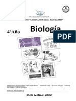 Cuadernillo Biología 4º 2022 ECLGSM