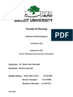 Cardiovascular Parameters 6 1