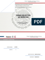 Temas Selectos de Derecho.