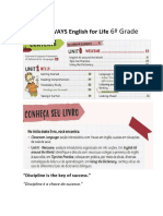 Apostila WAYS English Fo Life 6º Ano