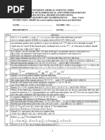 Mat 111 2021 - 2022 Exam-1