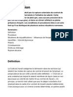 La Démission - Définition, Procédure, Préavis Et Droits Du Salarié