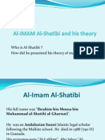 Al-IMAM Al-Shatibi and His Book Al Muwafaqat