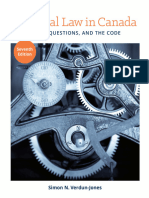 Criminal Law in Canada Cases, Questions, and The Code 7th Canadian Edition (Simon N. Verdun-Jones) - Compressed