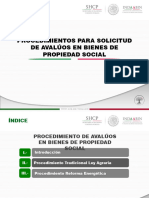 Procedimientos para Solicitud de Avalúos