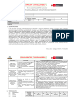 CTA - SEGUNDO A+æO - CURRICULO NACIONAL 2019