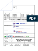 QT1 0 Q 030-05-00056 - C - ITP For Pulverizer Installation