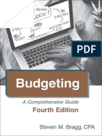 Budgeting Fourth Edition A Comprehensive Guide (Steven Bragg)