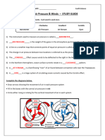 Air Pressure - Winds COMPLETED STUDY GUIDE 2016