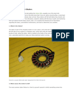 Kawasaki - VN900 Stator Diagnostics