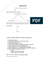 Semantic Handout