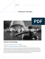 Schools of Criminology