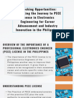 Unlocking Opportunities Navigating The Journey To PECE License in Electronics Engineering For Career Advancement and Industry Innovation in The Philippines - Jave Velasco